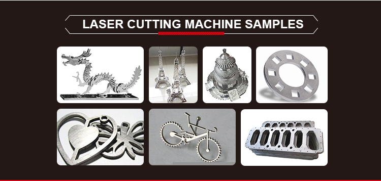 1000W 1500W 2KW 3000W 4KW CNC çeliku lazer prerja makine